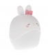 Despertador con Luz De Noche Recargable RABBIT WHITE 1.2W