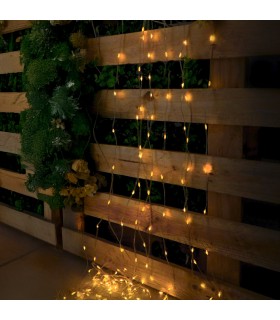Cortina de Guirnalda Exterior Led APP Con Usb 3x2m 230V IP65