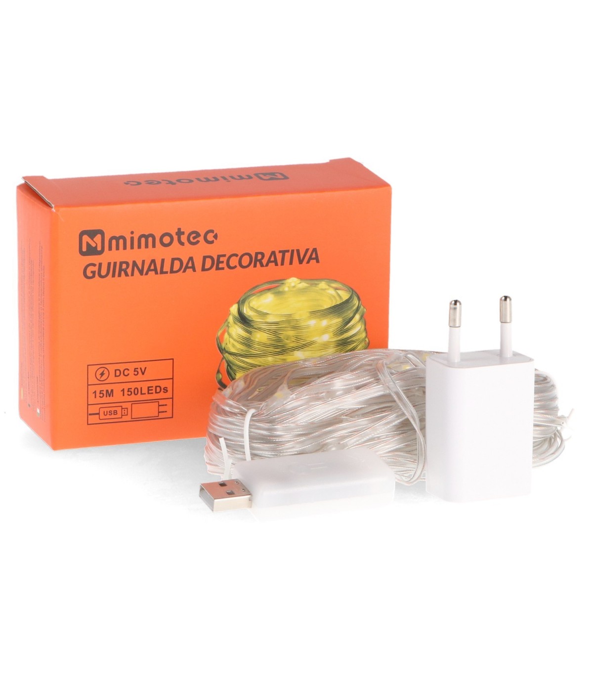 Guirnalda Exterior Led APP Con Usb 15M 230V IP65