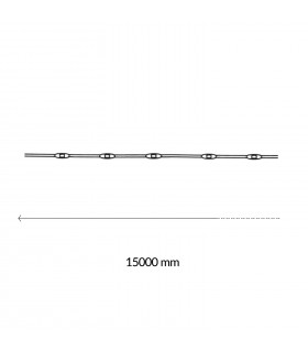 Guirnalda Exterior Led APP Con Usb 15M 230V IP65 Doble RGB