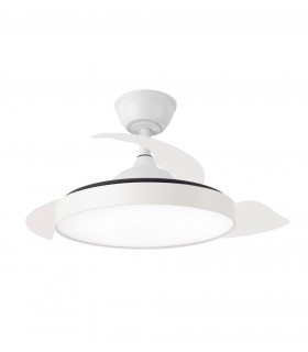 Ventilador SIDNEY APP DC 50W 6200Lm 3 Aspas Blanco CCT