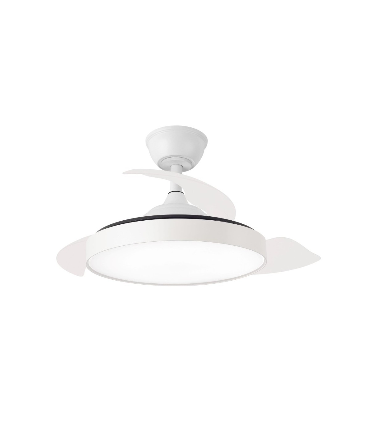 Ventilador SIDNEY APP DC 50W 6200Lm 3 Aspas Blanco CCT