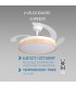 Ventilador WHITE PLANT DC 43W 3800Lm 4 Aspas CCT