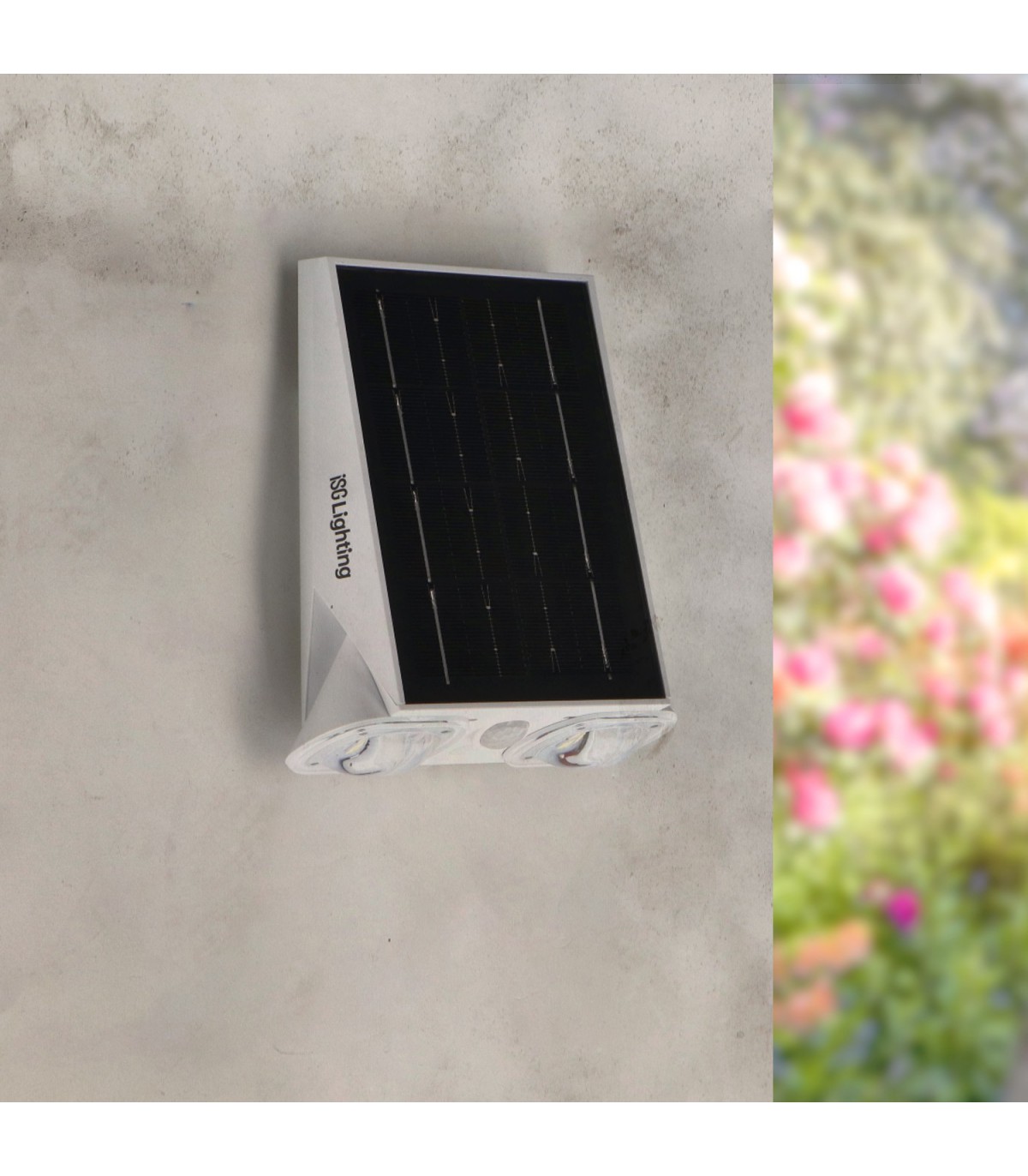 Aplique Led Solar WHITE EYES 1.3W 80Lm IP44