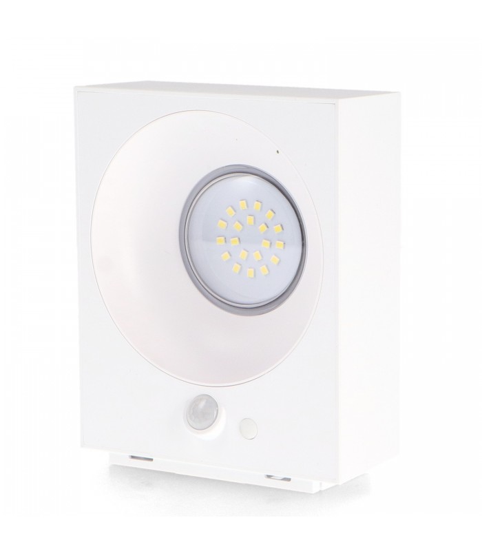 Aplique Led Solar WHITE BIN 2W 100Lm IP65