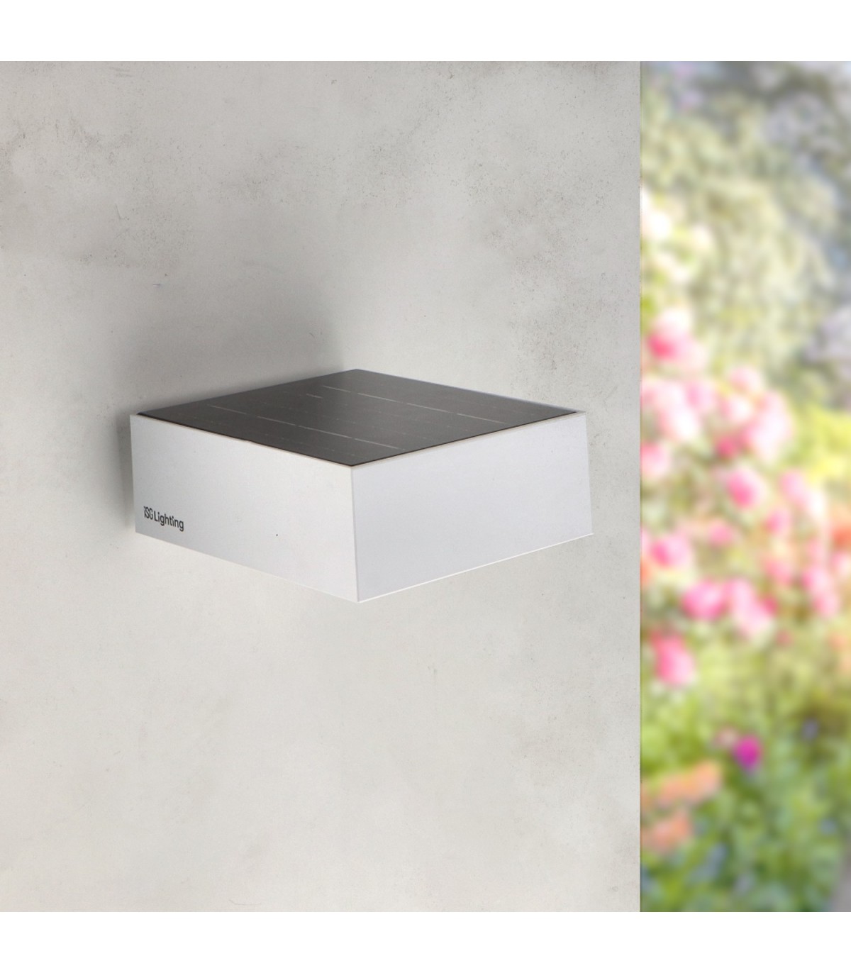 Aplique Led Solar WHITE BIN 2W 100Lm IP65