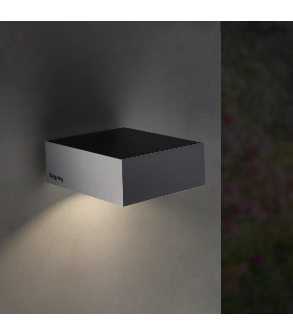 Aplique Led Solar WHITE BIN 2W 100Lm IP65
