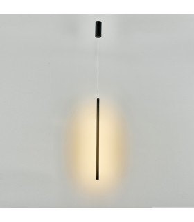 Colgante TORCH Negro 11W 900Lm IP20 Regulable Altura