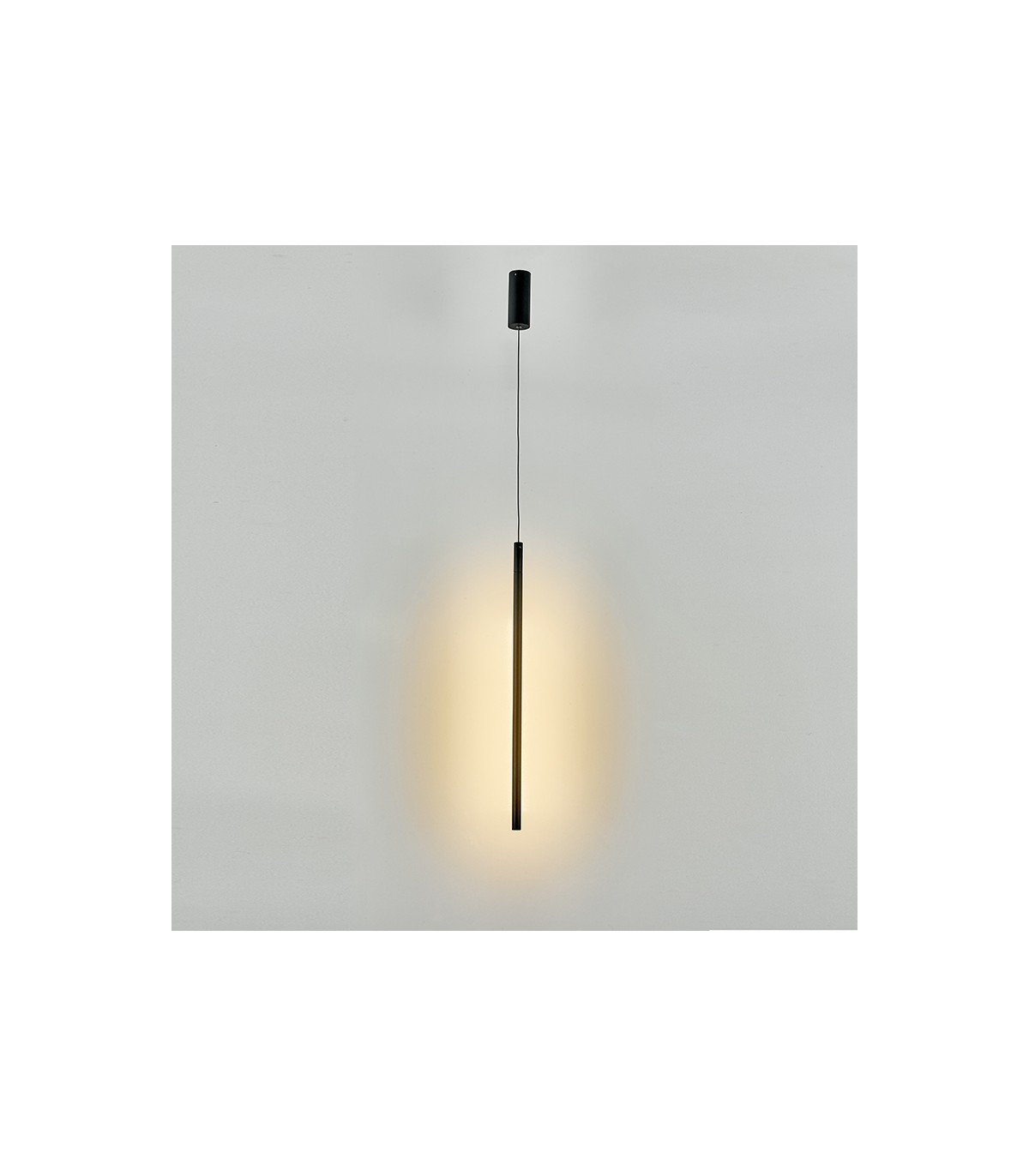Colgante TORCH Negro 11W 900Lm IP20 Regulable Altura