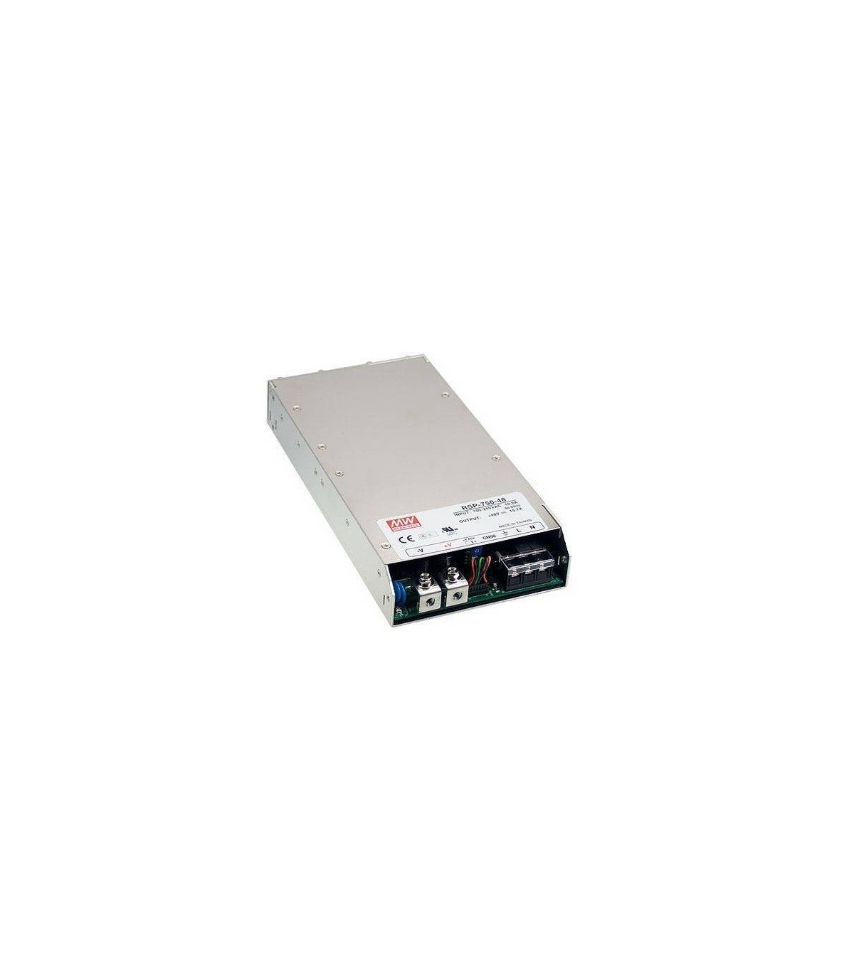 Fuente alimentación Mean Well 753.6W 48Vcc 15.7A IP20 RSP-750-48
