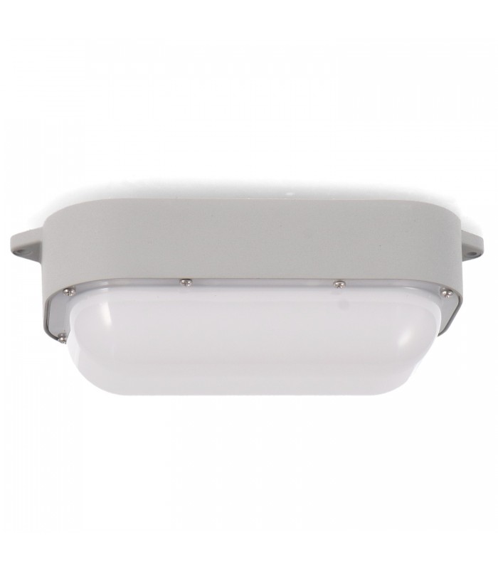 Plafón Led FROST GRIS 20W 2400Lm IP65 IK08 Especial Para Congelación