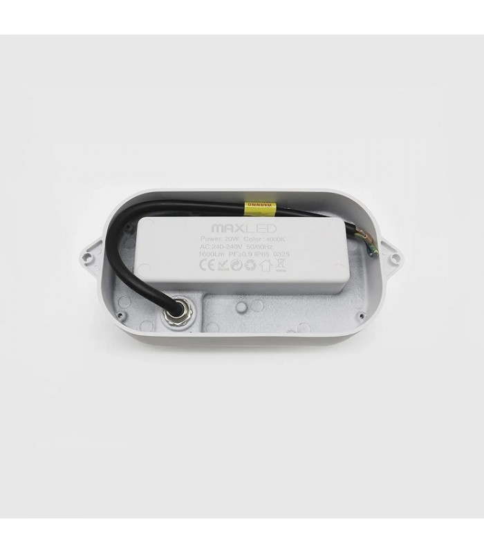 Plafón Led FROST BLANCO 20W 2400Lm IP65 IK10 Especial Para Congelación