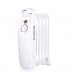 Radiador de Aceite Mini ELDERE 500W Blanco 5 Elementos