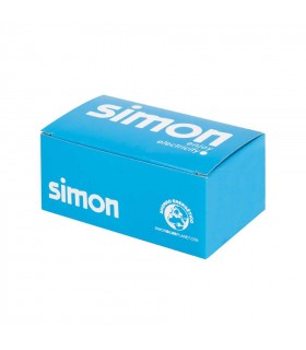 Base de enchufe schuko doble 16A 250V con dispositivo de seguridad, led y embornamiento 1Click® rojo Simon 500 Cima