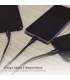 Cable USB Macho a Multicarga Nylon 1.2m