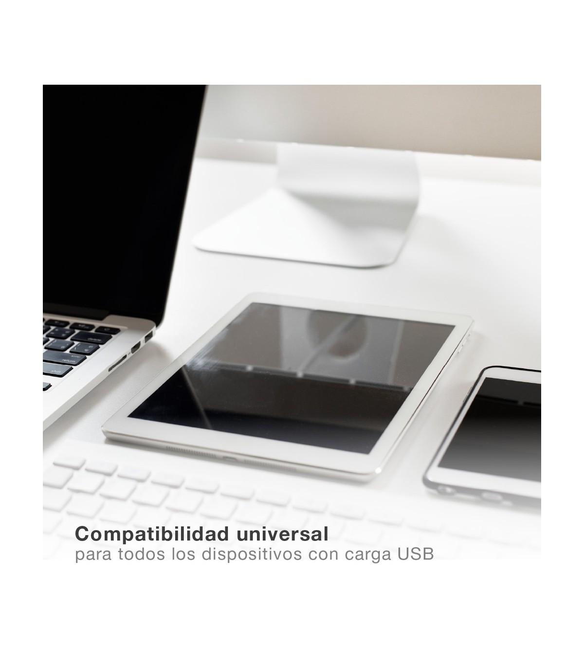 Cable USB Macho a Multicarga Nylon 1.2m