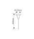Estaca Solar Bouquet 1Led IP44
