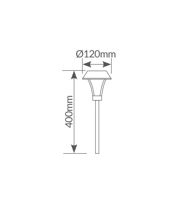 Estaca Solar Bouquet 1Led IP44
