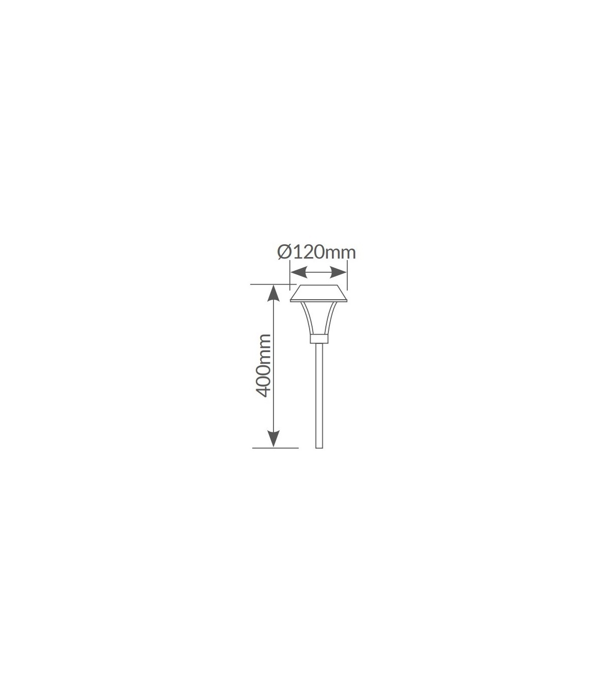 Estaca Solar Bouquet 1Led IP44