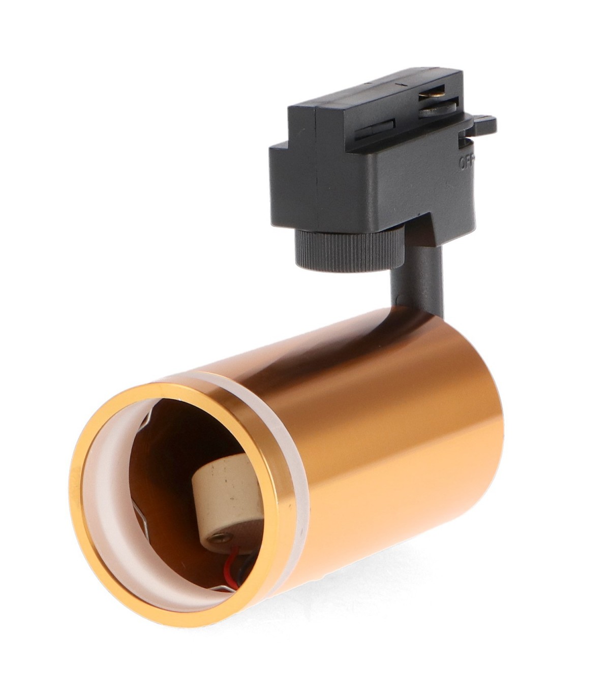 Foco Carril Monofásico GOLD CIRCLE 1xGU10 IP20