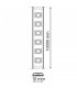 Tira Flexible HIGH LUMEN 11W 1980Lm/M 60Led/m IP20 DC24V -10 Metros-