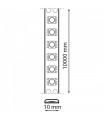 Tira Flexible HIGH LUMEN 11W 1980Lm/M 60Led/m IP20 DC24V -10 Metros-