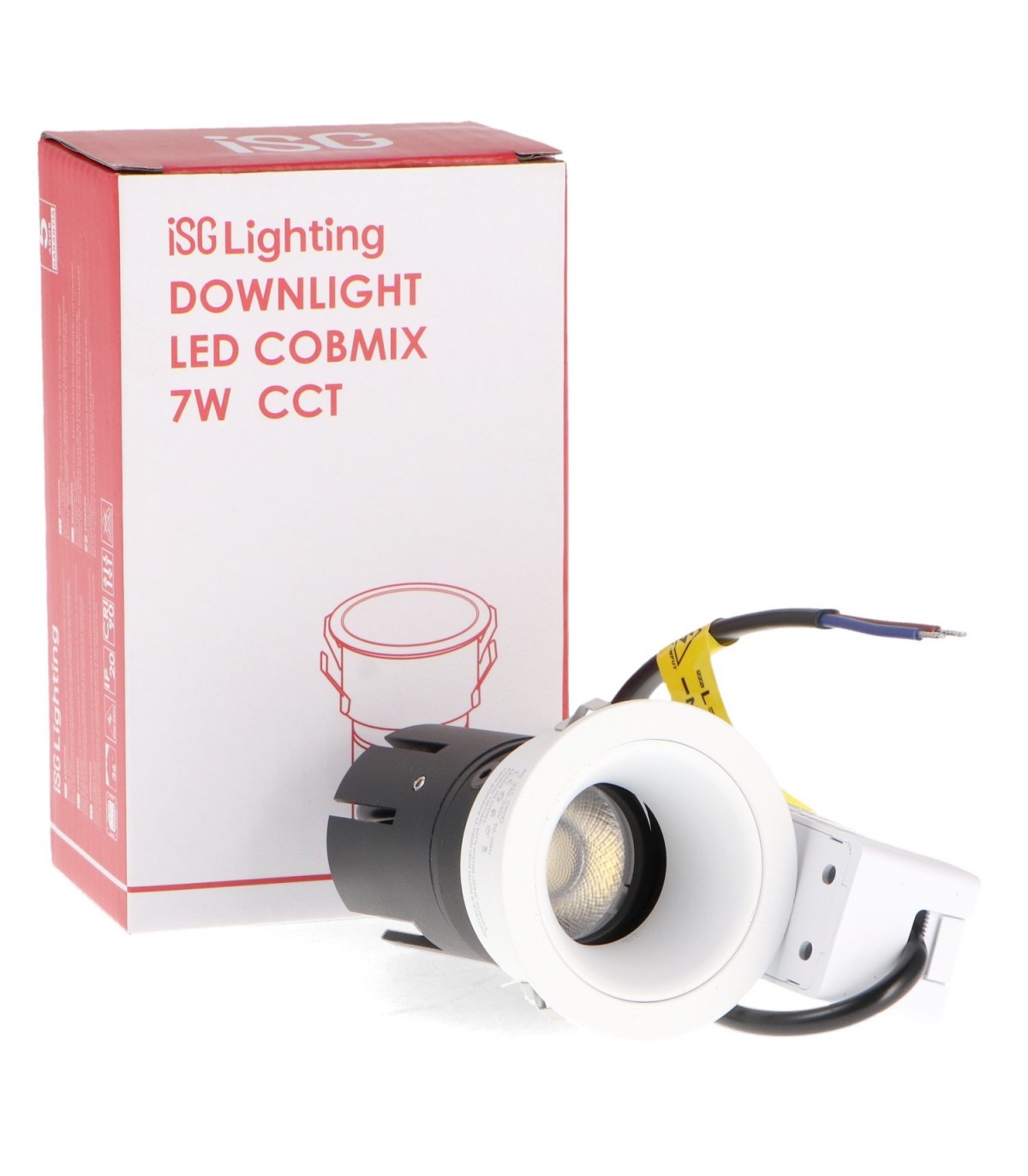 Downlight Orientable COBMIX Blanco 7W 700Lm 36º IP20 CCT