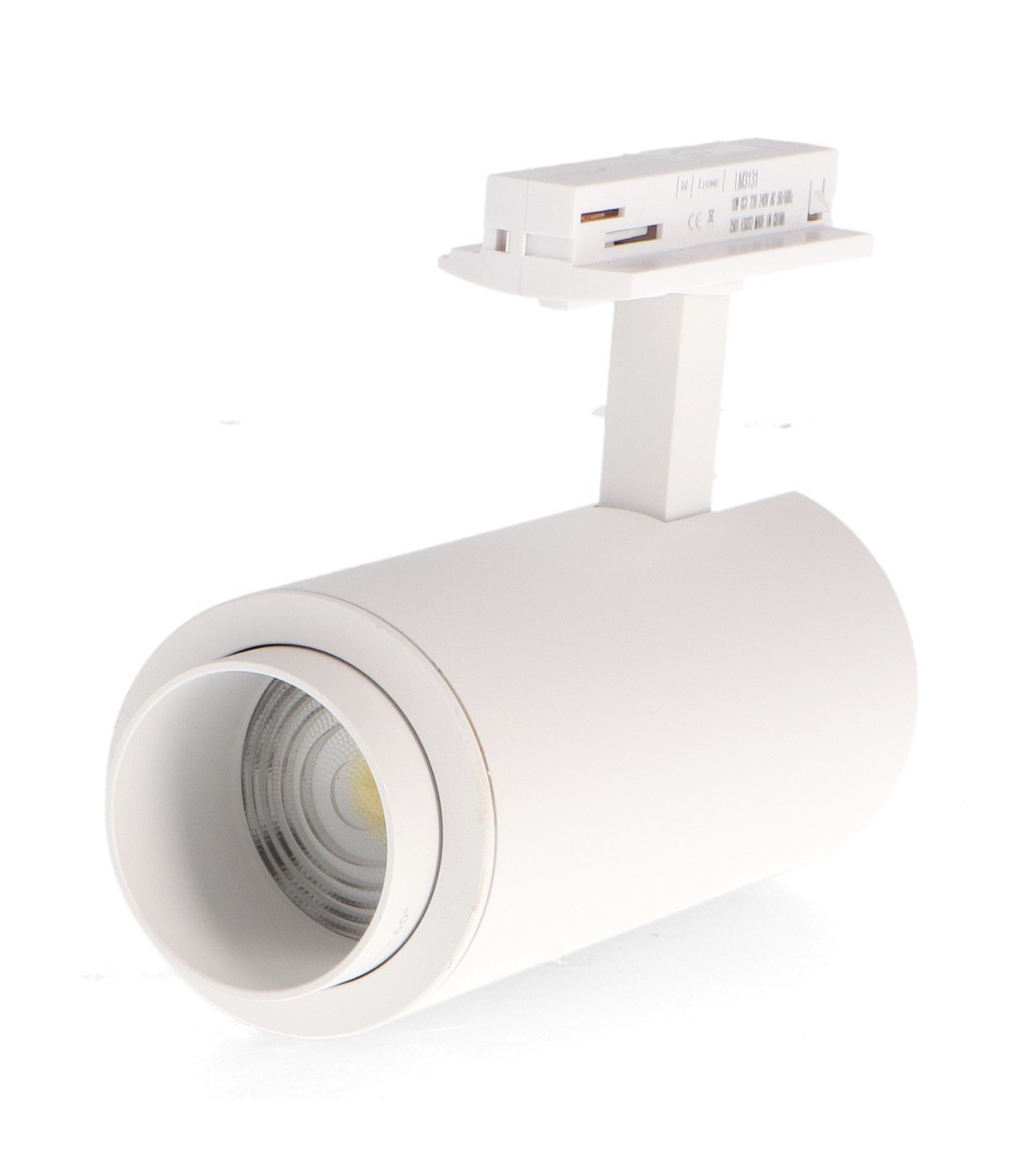 Foco Carril Monofásico WHITE BARI Regulable 10W 930LM 15-60º CCT