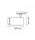 Foco Carril Monofásico BLACK BARI Regulable 30W 2800LM 15-60º CCT