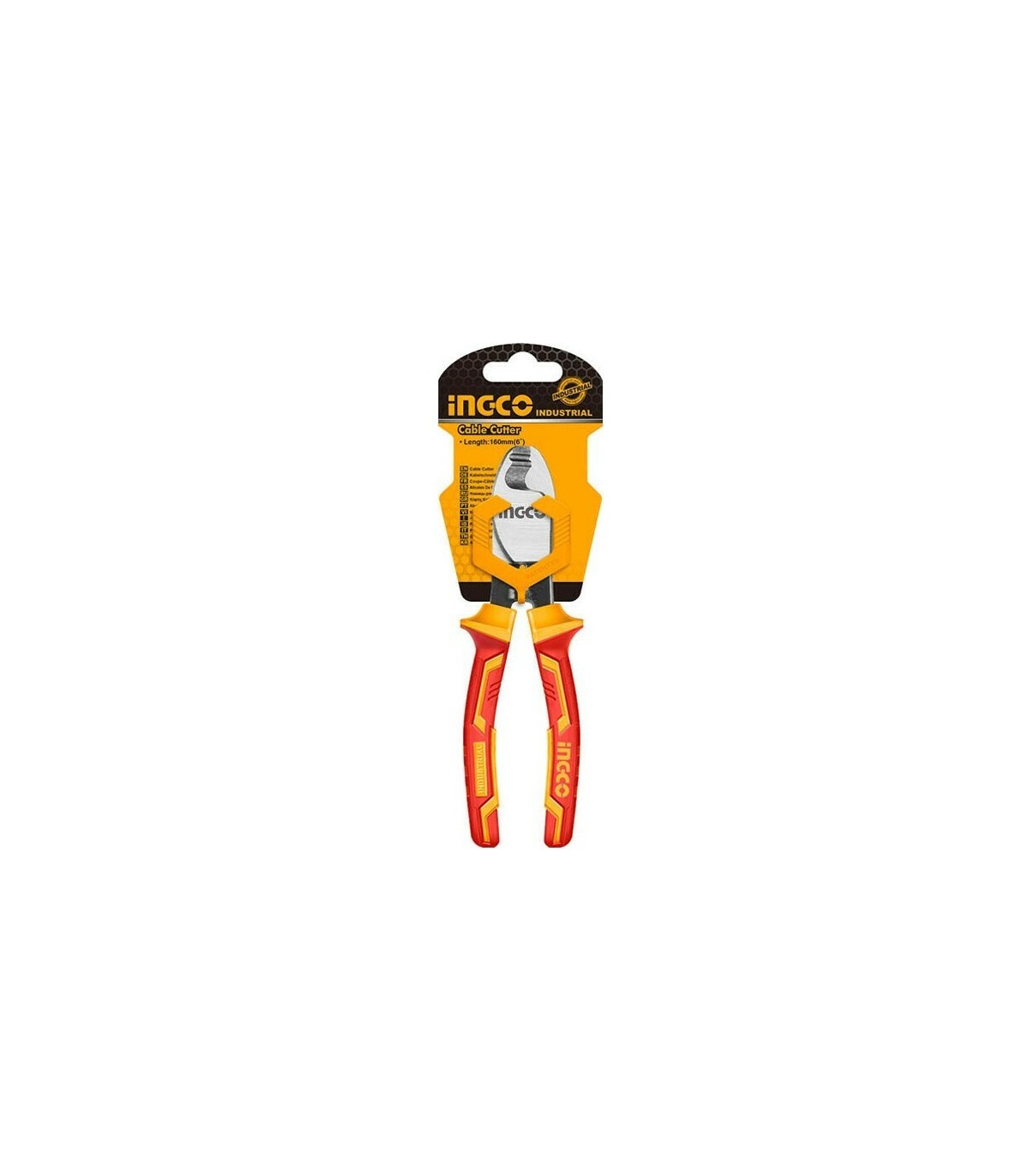 Alicate Corta Cables Electricista 160mm VDE