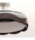 Ventilador ONDAS DC 72W 6480Lm 4 Aspas Blanco/Roble CCT