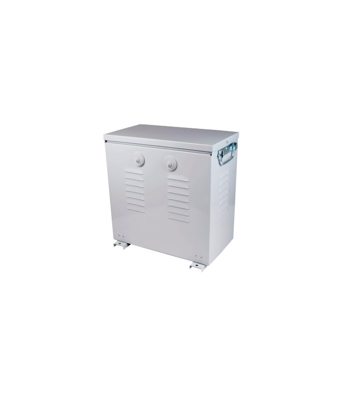 Autotransformador trifásico 230/400V 31,5kVA reversible con caja IP23