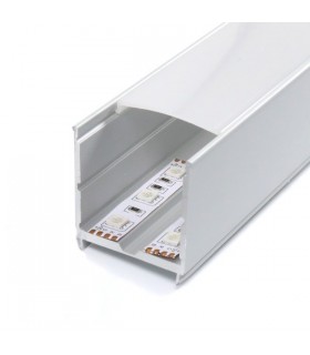 Perfil Alum. MINLED Sup/Colg+Tapas 2M