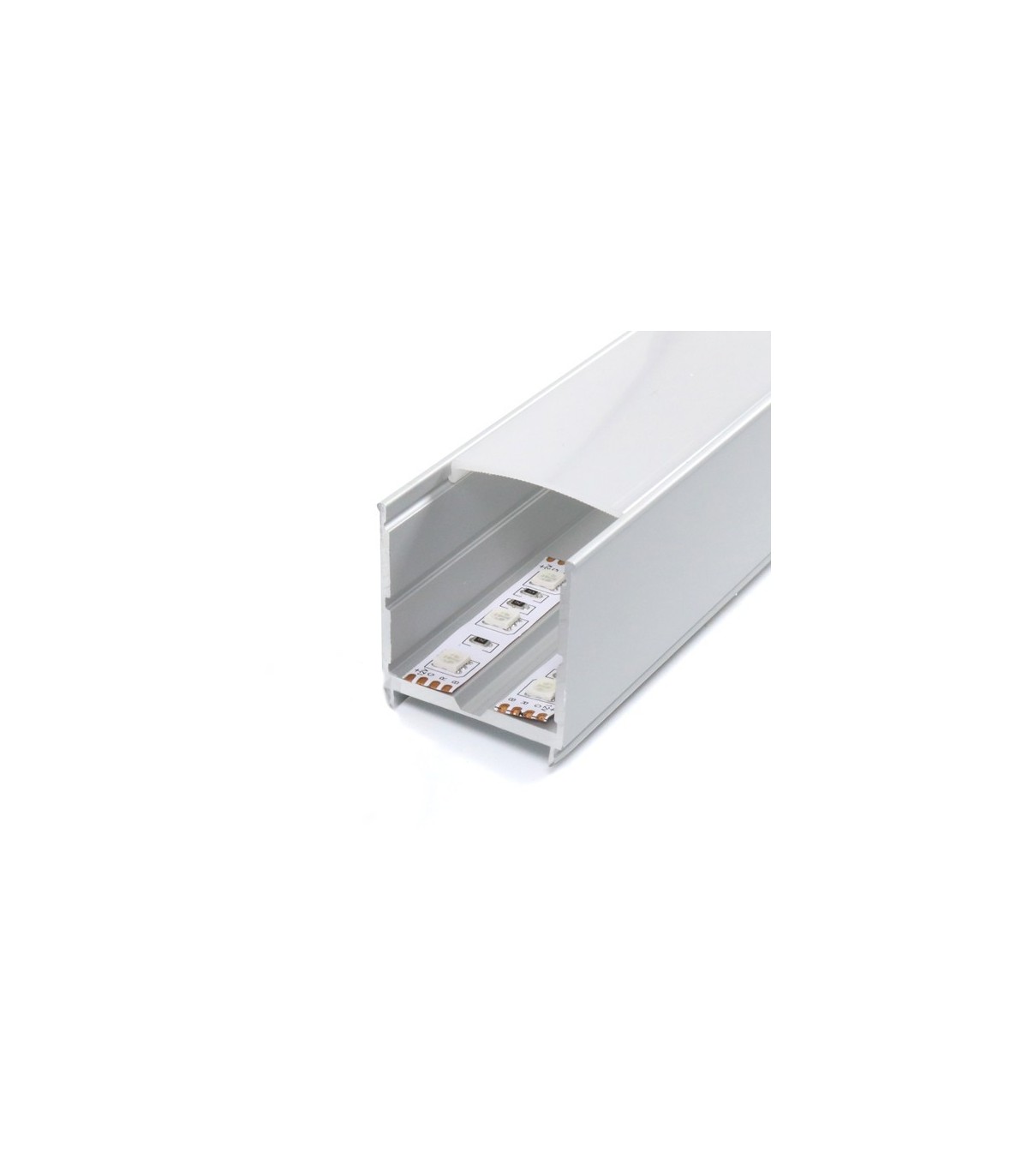 Perfil Alum. MINLED Sup/Colg+Tapas 2M