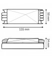 Fuente Alimentación PROTECH 100W (DC24V) 4.16A IP20