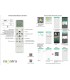 Ventilador THAY DC APP Negro/Madera 30W 3300Lm 3 Aspas CCT