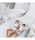 Ventilador ROSE BLANCO DC 24W 3200Lm 4 Aspas CCT