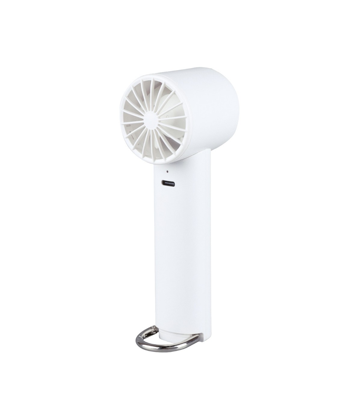 Mini ventilador de mano LUVO USB recargable Blanco