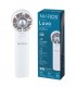 Mini ventilador de mano LUVO USB recargable Blanco
