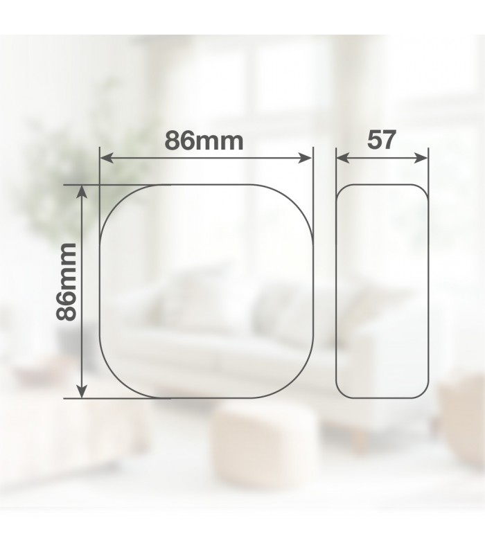 Ventilador portátil YULARA USB recargable Blanco