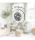 Mini ventilador solar TANAMI con Luz y Trípode flexible USB recargable