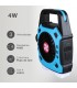 Ventilador de camping STAWELL con Luz USB recargable