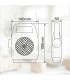 Ventilador de camping STAWELL con Luz USB recargable