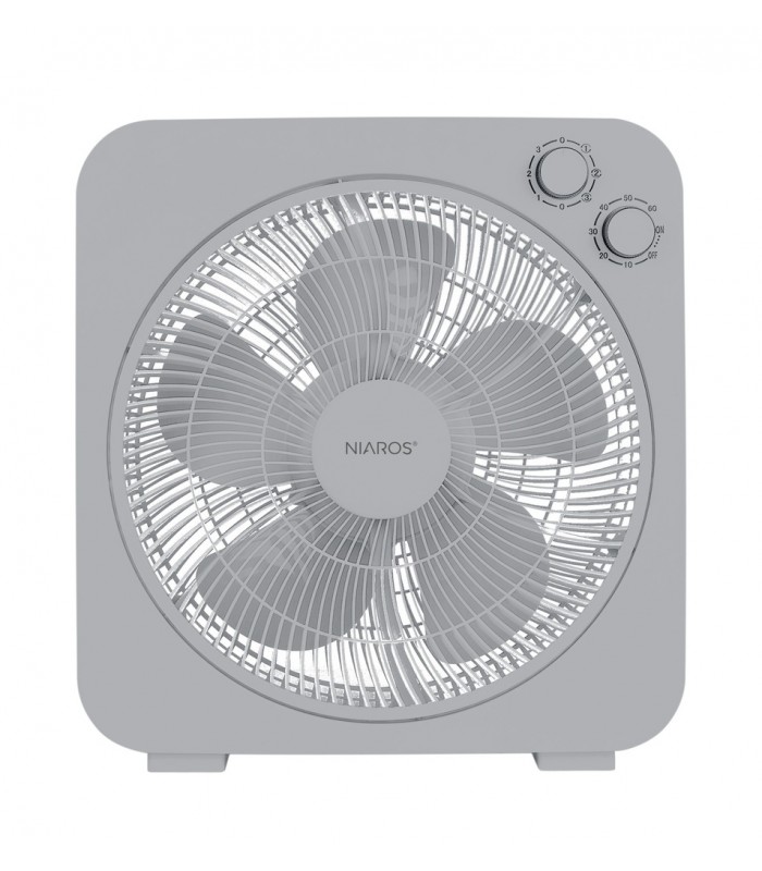 Ventilador de Sobremesa BRONTE 45W Ø31cm Gris