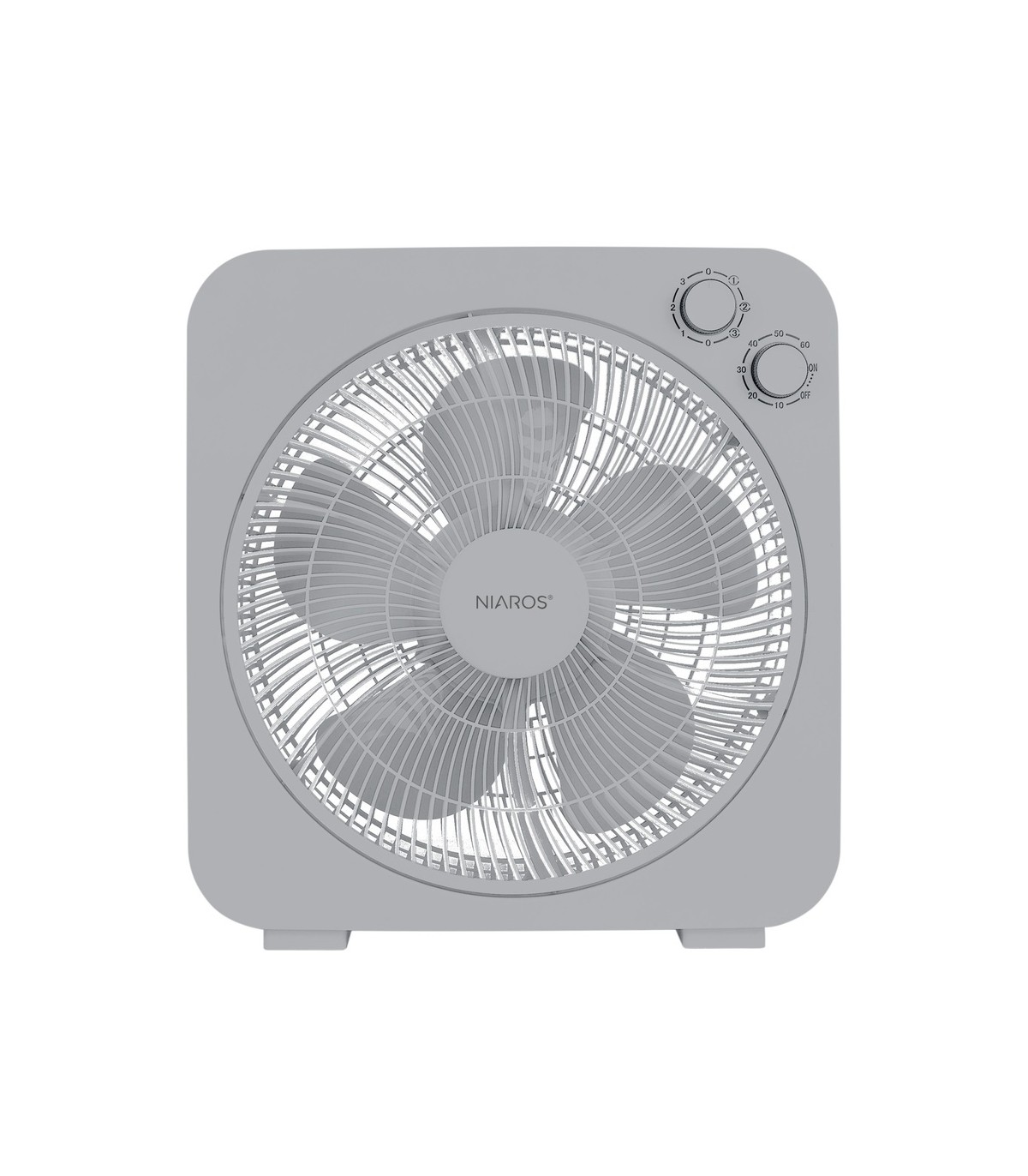 Ventilador de Sobremesa BRONTE 45W Ø31cm Gris