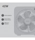 Ventilador de Sobremesa BRONTE 45W Ø31cm Gris
