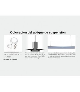 Colgadores para perfil de Aluminio 2 Und