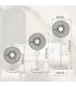 Ventilador de Pie HARIPAL 25W Ø36cm Blanco