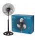 Ventilador de Pie metálico VICARI 37W Ø34cm Negro