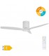 Ventilador KASAMA APP Blanco DC 15W 1534Lm 3 Aspas Blanco CCT